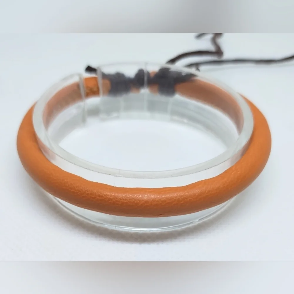 Men's Bracelet‎ Leather Brown New f79